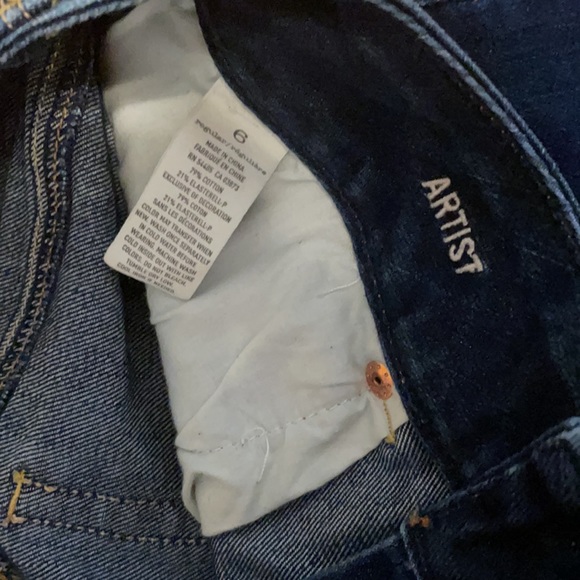 American Eagle Artist crop Jean size 6 - Picture 3 of 5
